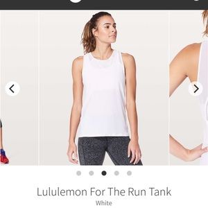 Lululemon For the Run Tank top